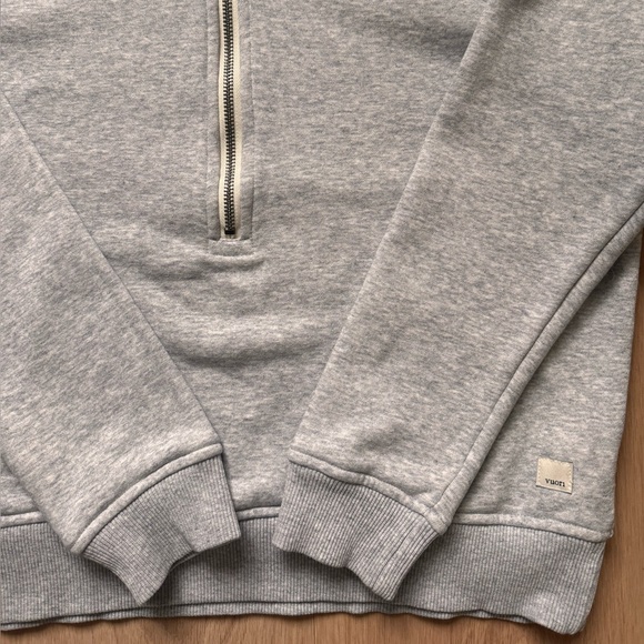 VUORI | Restore Half Zip Sweatshirt Sweater Grey XS - Picture 2 of 5